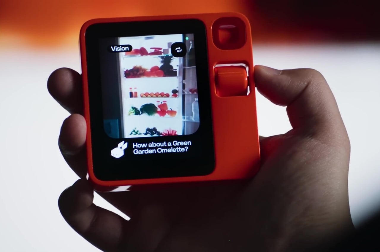 Rabbit R1 Magic Camera / Vision example